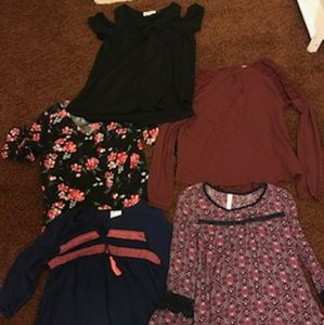 Dressy girls shirt bundle.